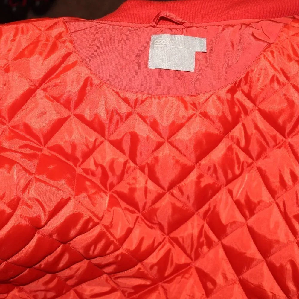 ASOS Bomber Jacket - Orange